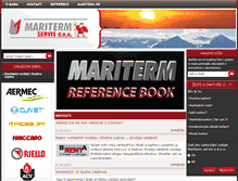 Tablet Screenshot of mariterm-servis.hr